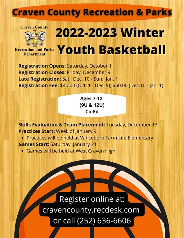 Craven County Recreation & Parks Craven County Recreation & Parks